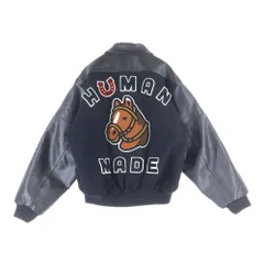 HUMAN MADE (ヒューマンメイド) 26SS STADIUM JACKET バックロゴ刺繍