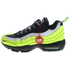NIKE (ナイキ) AIR MAX 95 REVERSE VOLT エアマックス95 リバースボルト ローカットスニーカー ブラック/イエロー US9.5/27.5cm 538416-701