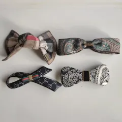 ハンドメイド ヘアクリップ 4種