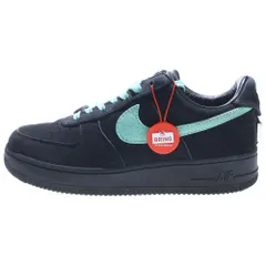 NIKE (ナイキ) ×TIFFANY&CO AIR FORCE 1 LOW 1837 BLACK DZ1382-001 ティファニー エアフォース1 ローカットスニーカー シューズ ブルー/ブラック US7/25.0cm