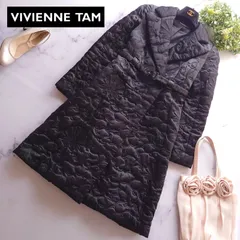 定価約10万 ヴィヴィアンタム 和柄 キルティング チェスターコート 中綿 0