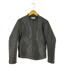 ジャーナルスタンダードレリューム JOURNAL STANDARD relume ゴートレザー シングルライダースジャケット メンズ JPN：L 