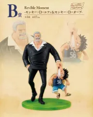 ONE PIECE 一番くじ Lord of Heroes トゥーダウン B賞 モンキー ・ D ・ ルフィ&ガープ