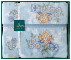 新品未使用ホットマン BED FURNISHINGS花柄の可愛い タオルケット