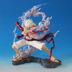 未使用品 ワンピース ONE PIECE モンキー・D・ルフィ ギア5 ニカ 雷 鬼ヶ島 ガレージキットフィギュア