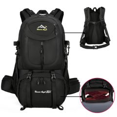人気商品　通学 通勤 旅行 出張 防水 アウトドア キャンプ用 登山用リュックサック 防災バッグ 多機能 バックパック 防災 耐衝撃 リュック リュック 耐荷重 大容量 登山 靴/弁当収納 [VENDAGO]