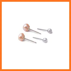 【新品】 Zynzonis 淡水パールピアス レディース ギフト 上品ジュエリー (??) 1