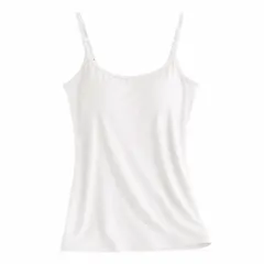 ブラトップ カップ付きインナー ブラキャミ カップ付きタンク 大きいサイズ 立体カップ ストレッチ アンダーゴム ナイトブラ 楽ちん タンクトップ  rr-069