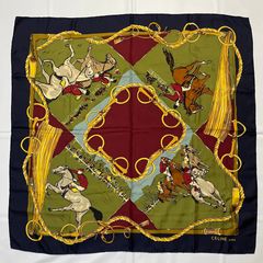 HERMES エルメス スカーフ 88×86 シルク100％ - メルカリ
