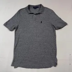 M) POLO RALPH LAUREN クラシックフィット グレー 半袖 カラーTシャツ PK