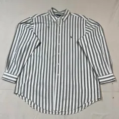 XXL) ポロラルフローレン クラシック ストライプ オックスフォード シャツ