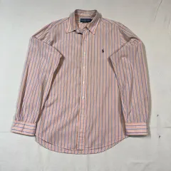 ポロ ラルフローレン クラシック マルチ ストライプ ポプリン シャツ