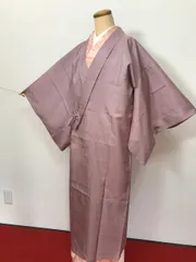 【中古】Mサイズ コート 化繊 薄紫無地