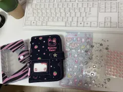 メリング デニムバインダー 出品 (おまけ付き: ギャルバインダーステッカー剥離紙)