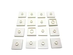 レゴ★未使用！白色の２×２プレート１６点(ポッチが真ん中)