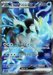 【中古】 ポケモンカードゲーム ブラックキュレムex SV7A SV7A 077/064 SR