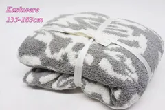 kashwere カシウエア ダマスク ブランケット ストーン/クリーム 183×135cm 寝具 インテリア R2601-111