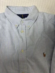 ポロ ラルフローレン オックスフォード ストライプ シャツ BOYS XL