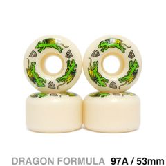 （セール）POWELL PERALTA WHEEL パウエルペラルタ ウィール DRAGON FORMULA（DF）97A V4 NANO RATS 53mm x 34mm　スケートボード スケボー