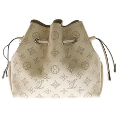 LOUIS VUITTON (ルイヴィトン) モノグラム ベラ マヒナ ポーチ付き レザー 2WAY ハンドバッグ ショルダーバッグ ベージュ M57201