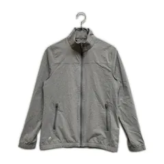 中古 レディース アディダスゴルフ adidas GOLF フルジップアウター L グレー 薄手