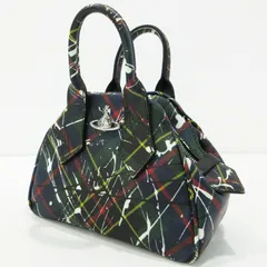 【三重本店】 中古 Vivienne Westwood | ヴィヴィアンウエストウッド ※ショルダー欠品 ハンドバッグ ヤスミン グリーン系 【121】