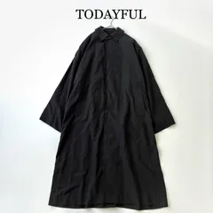 タグ付✨ / 2024 / TODAYFUL トゥデイフル  / Soutiencollar Trench Coat ステンカラー トレンチコート  / 12420001  / サイズ 38 / ブラック black 黒 / スプリング コート 春 秋