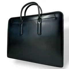 【B4379】 ビジネスバッグ ハンドバッグ ブラック フェイクレザー ブリーフケース 鍵付き 黒 シンプル スクエア型 通勤 メンズ