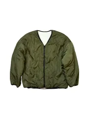 ビームス リバーシブル キルティング フリース ジャケット