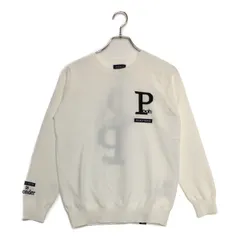 未使用品 レディース パーリーゲイツ PEARLY GATES セーター 1(M) 白 ホワイト 長袖 クルーネック プーさん 訳あり