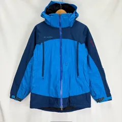 Columbia TITANIUM OMNI-TECH  中綿 ナイロンジャケット フーディ サイズS 207 PM5182 難あり 08012503 01