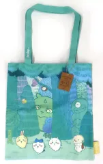 【中古】バッグ 昼の森 プリントトートバッグ 「ちいかわ なんか小さくてかわいいやつ ちいかわパーク」