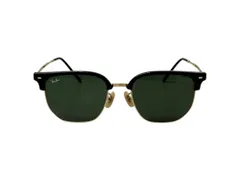 Ray-Ban (レイバン) NEW CLUBMASTER ニュークラブマスター サングラス 601/31 55□20 RB4416ーF ブラック メンズ/199