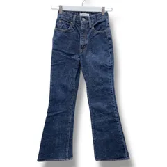 MOUSSY マウジー MVS FLARE フレアデニムパンツ ジーンズ ストレッチ 010CSA12-1400-1 紺色 ネイビー 24インチ レディース 通年 ゴーゴー古着マルイ北千住店 19 No.1587