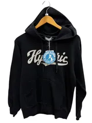 HYSTERIC GLAMOUR (ヒステリックグラマー) ヒスガール 稲妻ロゴ パーカー 日本製 02221CF04 S ブラック メンズ/199