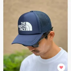 【THE NORTH FACE】ノースフェイス Logo Mesh Cap ロゴメッシュキャップ ネイビー