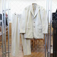 【USED】テーラードジャケット スラックス セットアップ ベージュ