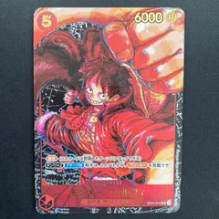 ワンピース モンキー・D・ルフィ ST01-012 SR パラレル 尾田先生 描き下ろし A001④