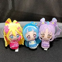 キミとアイドルプリキュア♪ おでかけつれてってぬいぐるみ 3種セット