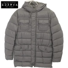 HERNO ヘルノ PI0191U 21年 ﾀﾞｰｸﾌﾞﾗｳﾝ POLAR-TECH ﾌｰﾃﾞｯﾄﾀﾞｳﾝｺｰﾄ 48