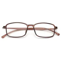 [CEETOL] 十歳若く見える 老眼鏡 おしゃれ メンズ レディース 高機能レンズ ブルーライトカット オシャレ フレーム ブランドメガネ 柔軟素材 TR-90 サンクスギビングデー (ブラウン, 度数:+1.0)