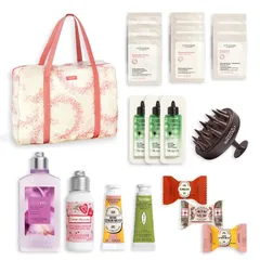 【福袋】ロクシタン(L'OCCITANE) スペシャルコレクション 2026 ミニサイズのハンドケア、ボディケア、ヘアケア詰め合わせギフトセット トラベルバッグ付き お正月 誕生日 プレゼント ギフト 女性 男性 人気 保湿