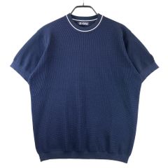 サイズ：L AND PER SE アンパスィ 2024年モデル 半袖 ニットセーター