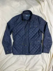 ポロ ラルフローレン ネイビー キルティング ジャケット m