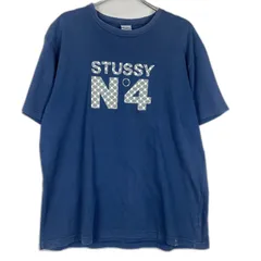【中古品】STUSSY ステューシー N4 S/S TEE SILVER TAG エヌフォー ショートスリーブ Tシャツ トップス 半袖 シルバータグ 【142-260124-ko-11-tei】
