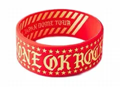 [ONE OK ROCK] ワンオクロック ワンオク 2018 AMBITIONS JAPAN DOME TOUR グッズ ラバーバンド RED 赤 ラババン 