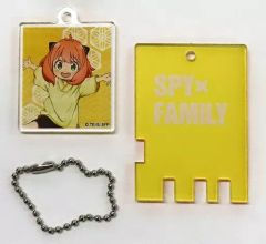 [중고] 잡화 아냐 포저 [SPY × FAMILY × 극락탕 · RAKU SPA 휴일 EXTRA MISSION 목욕에서 사이좋게 가족을 어필하자 트레이딩 목욕탕 잠금 바람 열쇠 고리]