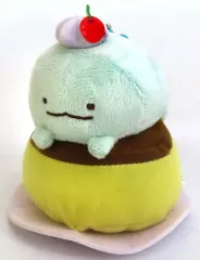 【中古】キーホルダー とかげ ボールチェーン付きプリンのクリームになりきりぬいぐるみ 「すみっコぐらし」