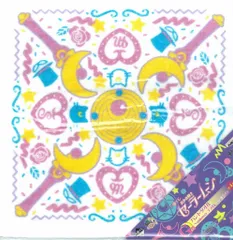 バンプレスト 一番クジ/セーラームーンgalaxxxyコラボレーション G賞ハンドタオル ムーンスティック(白地)