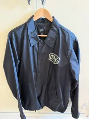 DEUS EX MACHINA デウスエクスマキナ コーチ ジャケット ブラック XLサイズ